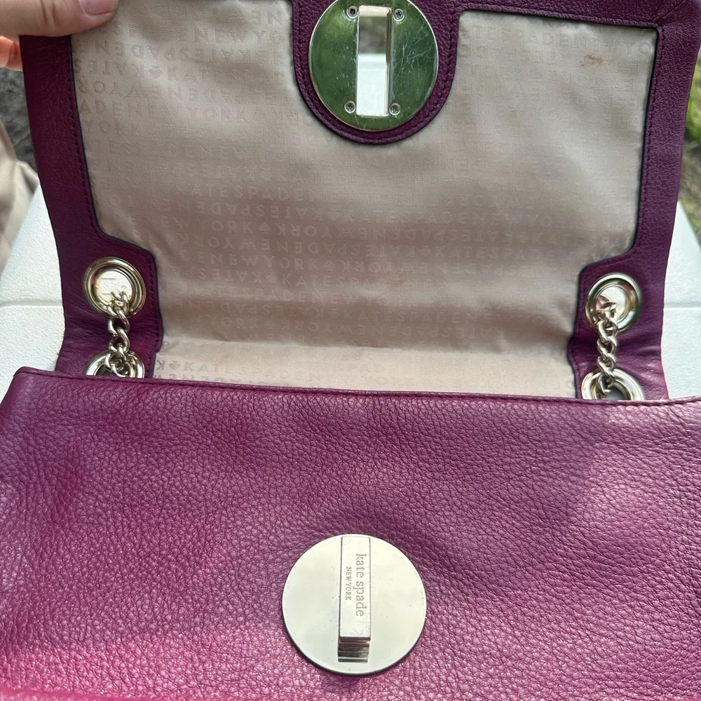 KS Cynthia Town Road Leather Flap Crossbody - Picture 2 of 6